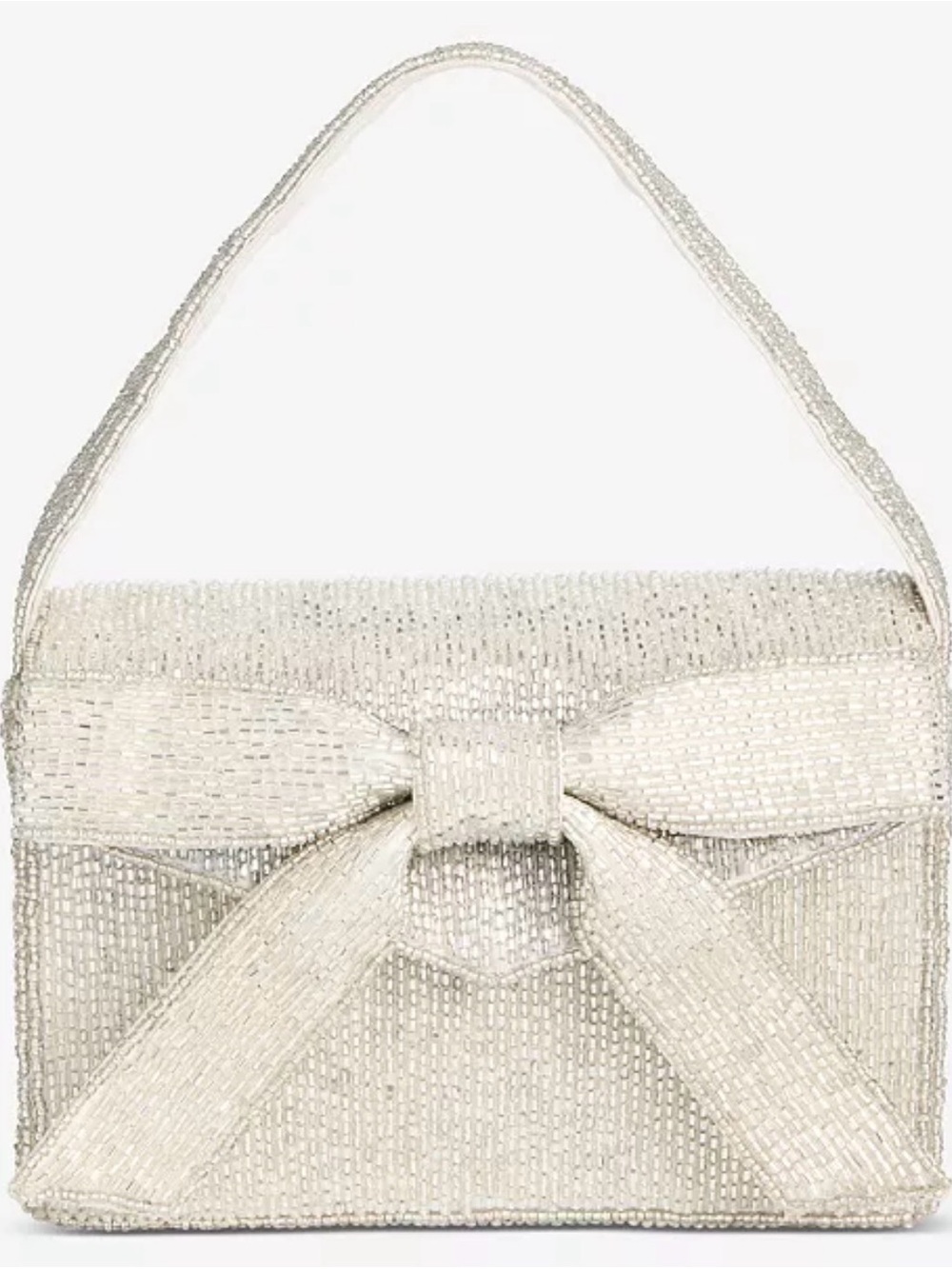 On 34th
Beaded Bow Mini Top Handle